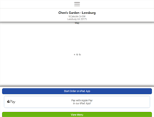 Tablet Screenshot of chensgardenleesburg.com